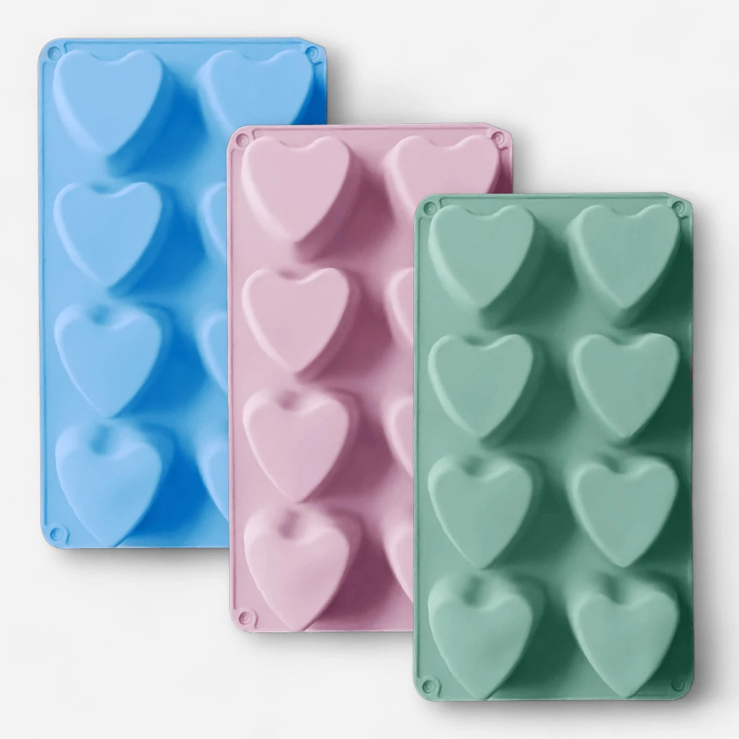 Szilikon sütőforma - Szívek