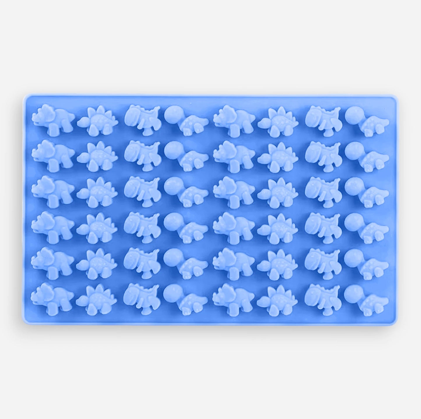 Szilikon forma pipettával - Kis dinoszauruszok