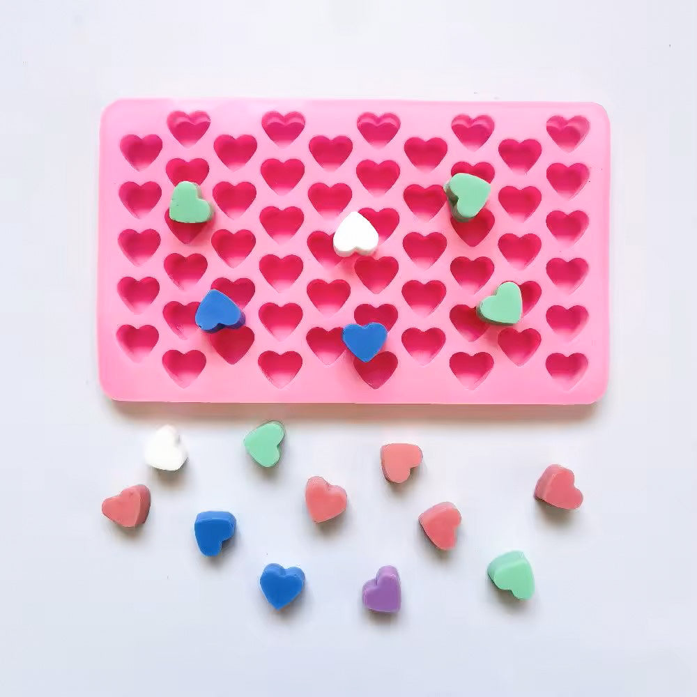 Szilikon forma pipettával - Szivecskék