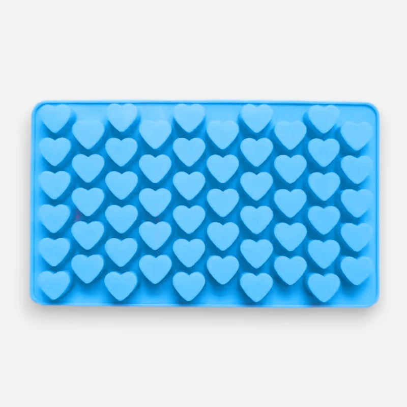 Szilikon forma pipettával - Szivecskék