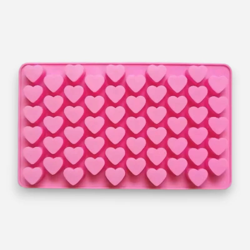 Szilikon forma pipettával - Szivecskék