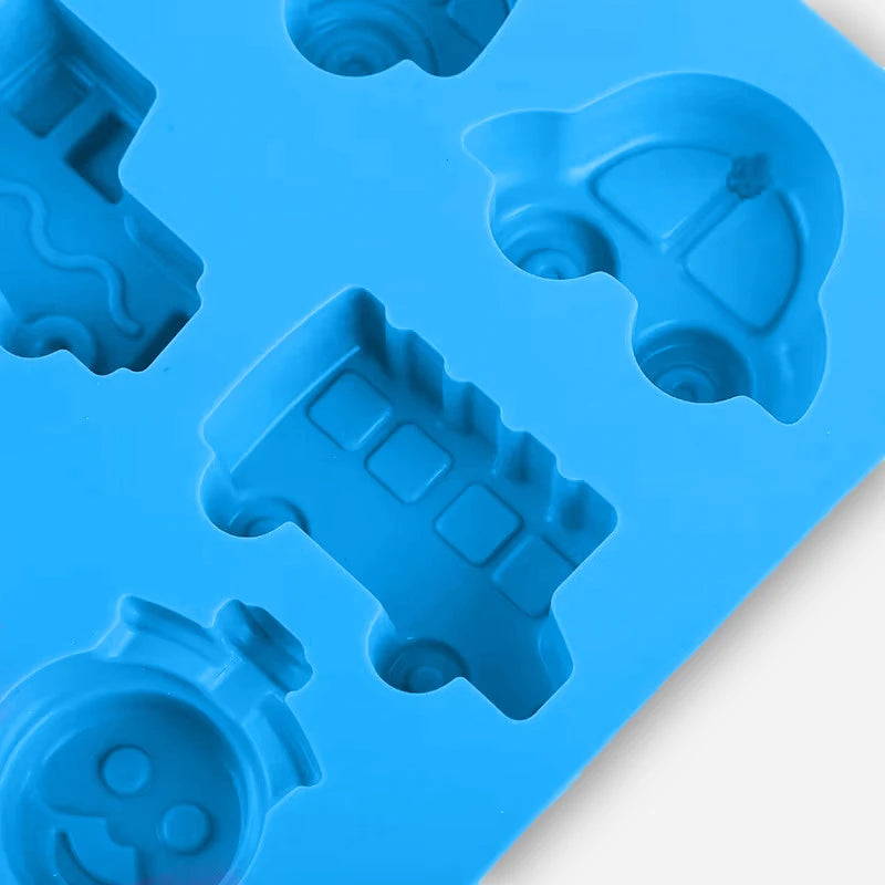 Szilikon sütőforma - Járművek