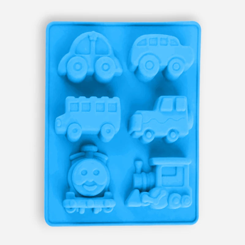 Szilikon sütőforma - Járművek