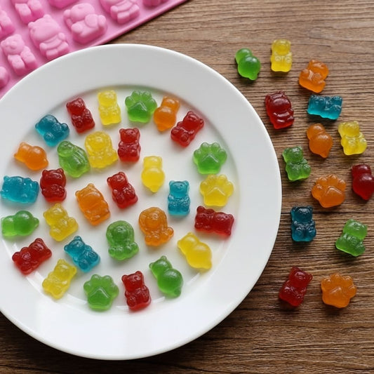 Cukorkaforma pipettával - Állatkák