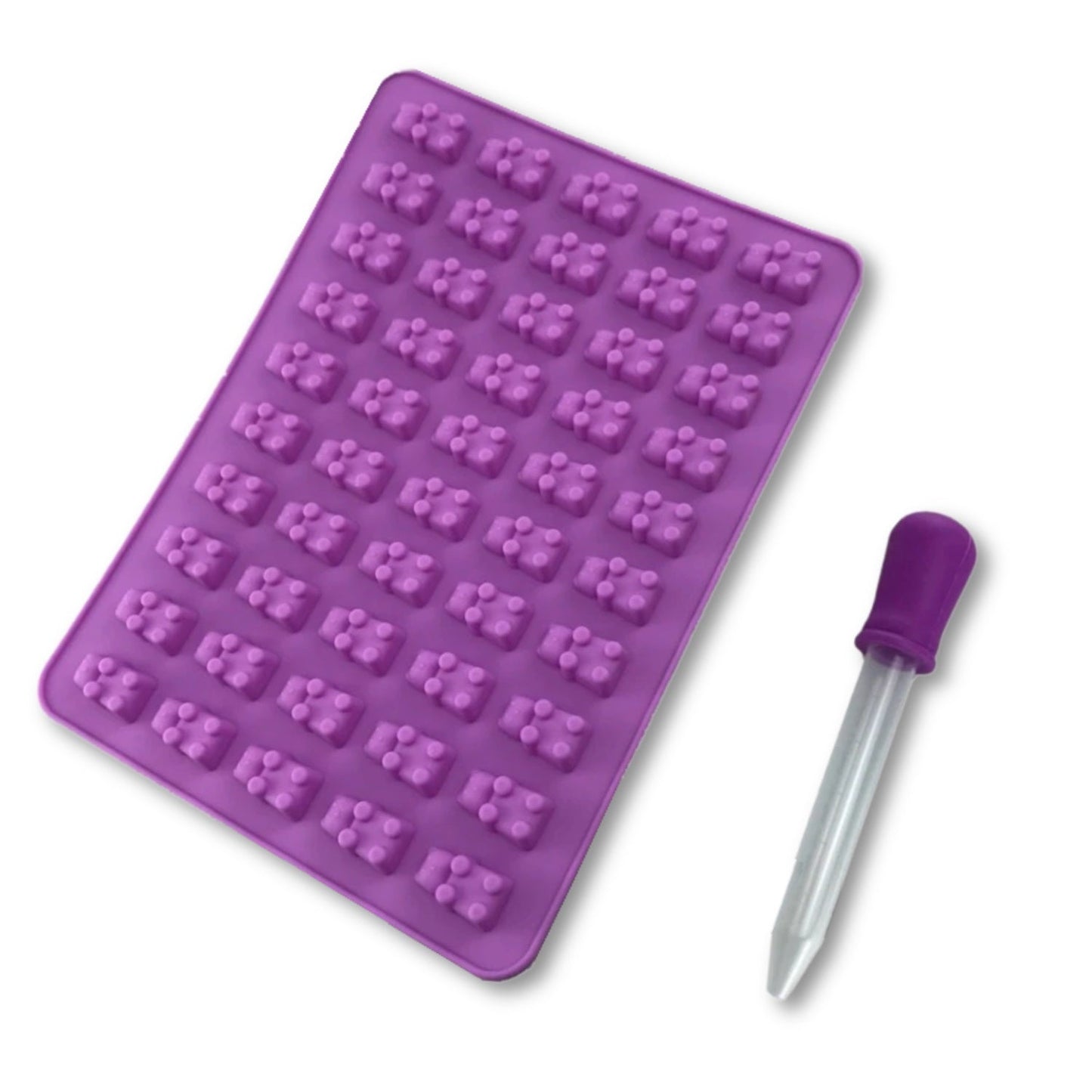 Szilikon gumimaci forma pipettával