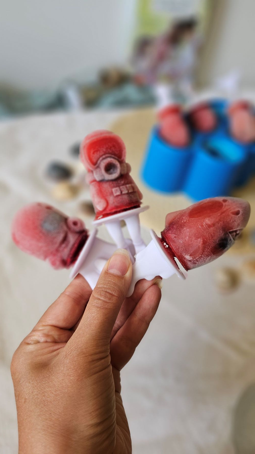 Pop-up jégkrém forma gyerekeknek - Tengeri világ