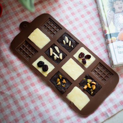 Szilikon mini csokoládéforma