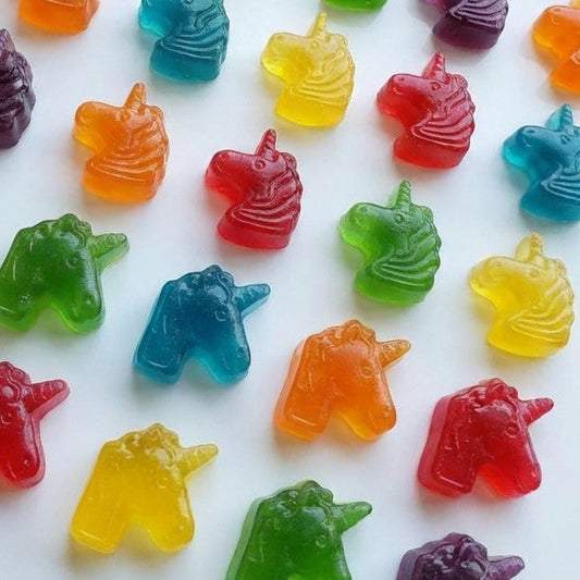 Cukorkaforma pipettával - Egyszarvúak