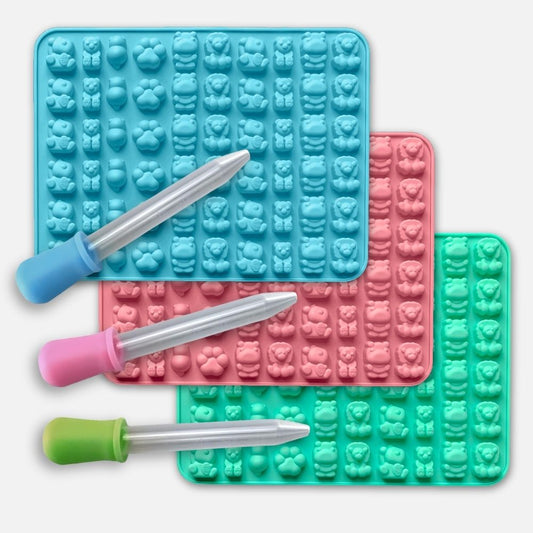 Cukorkaforma pipettával - Állatkák